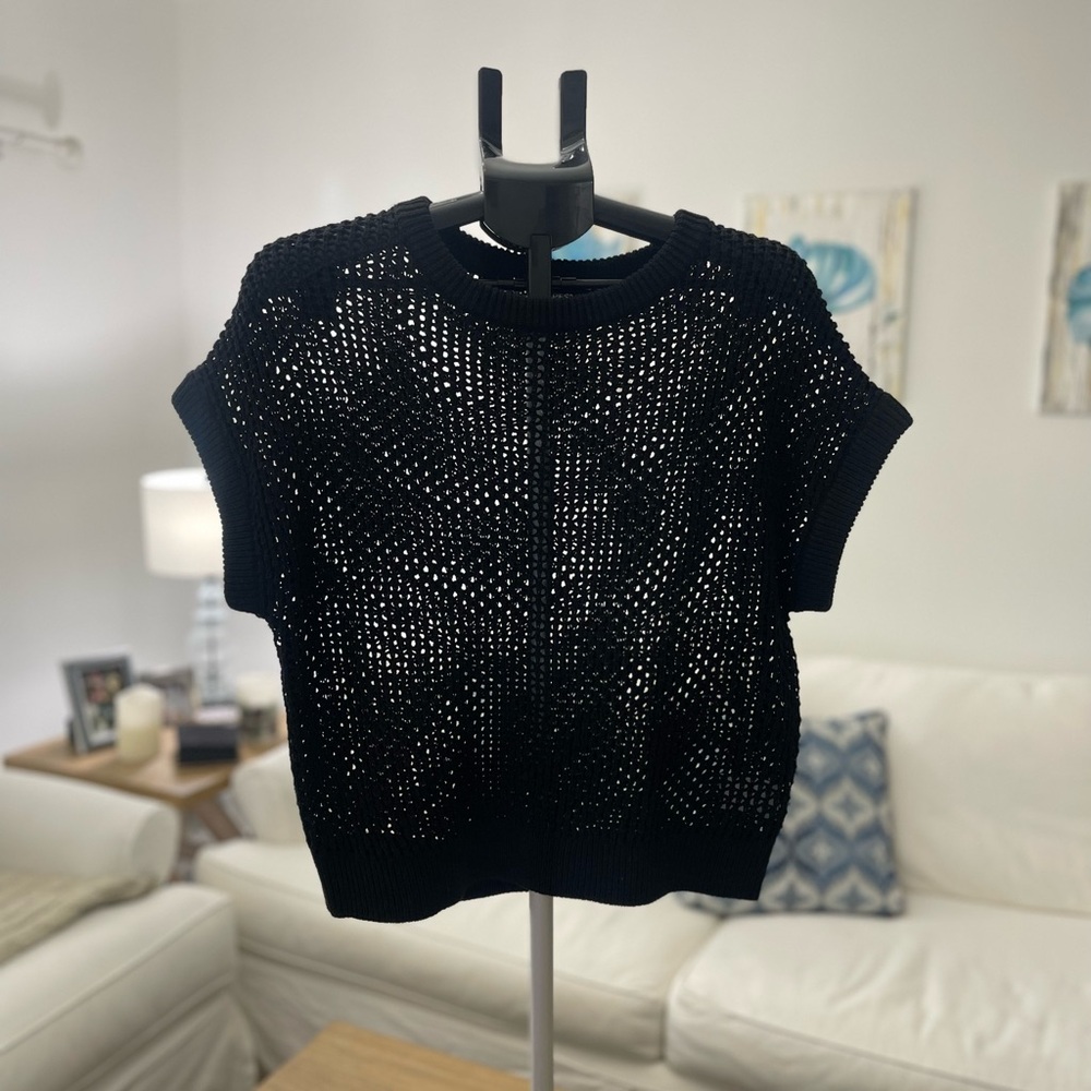 Express Black Knit Top